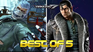 Most Hype Match Tekken 7  Bryan Fury Vs Dragunov  Best of 5 [upl. by Darcee]