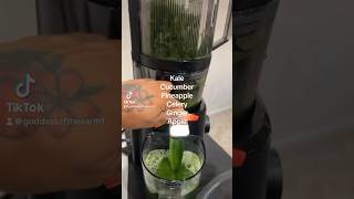 Glowing skin recipe Chlorophyll rich Juicing Motivation Healthy Vegan ￼ [upl. by Aisela]