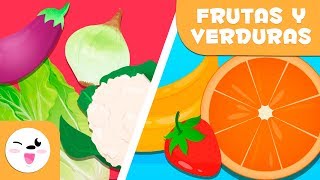 Las frutas y las verduras para niños  Vocabulario para niños  Aprende nuevas palabras [upl. by Veronika358]