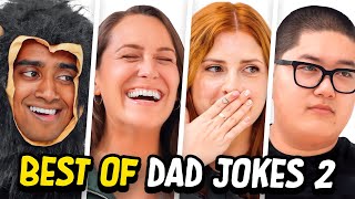 Dad Jokes  Dont laugh Challenge  Best Moments 2  Raise Your Spirits [upl. by Nealah]