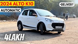 6 लाख मैं BEST👌New Maruti Alto K10 2024 VXI plus AMT Walkaround  Alto K10 new model 2024 2023 Alto [upl. by Kusin329]