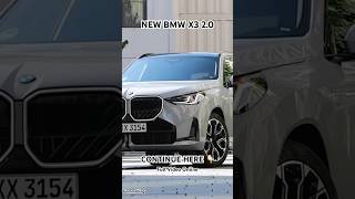 BMW X3 20d xDrive  The Better SUV [upl. by Faustena666]