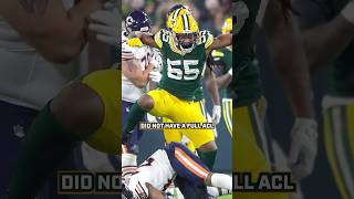 Kingsley Enagbare ACL Injury UPDATE Packers NFL [upl. by Chae]