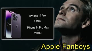 Apple Fanboys buying The New iPhone 14 Pro Max [upl. by Dorris]