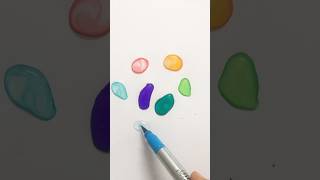 Water drop 💧 mixing art art colormixing watercolor shortvideo shorts satisfying [upl. by Malti]