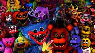 Team Poppy Playtime vs Team FNAF ft ChewieCatt amp KeytoOficial  Varios artists [upl. by Nasya]