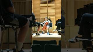 Playing Shostakovich Cello Concerto for a masterclass  Lavie Cello 13 shorts celloconcerto [upl. by Cacie]