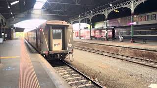 VLine Warrnambool Servive departing Geelong Station [upl. by Langill87]