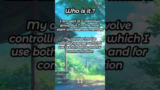 Can You Guess This Anime Character in 3 Hints 🔥 animequiz [upl. by Allekram]