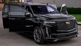 2023 Cadillac Escalade V  Wild Large Luxury SUV [upl. by Kowtko470]