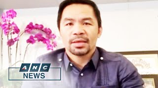 Headstart 2022 presidential candidate Manny Pacquiao  ANC [upl. by Annayar]