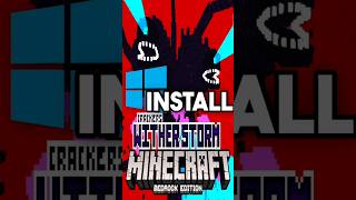 How To Install Crackers Wither Storm Addon Windows 10 [upl. by Given]