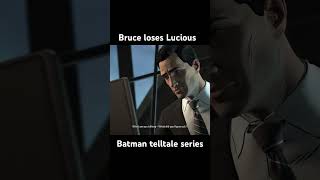 Bruce lose Lucious fox batman thebatman brucewayne dccomics [upl. by Enenaj]