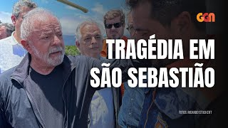 LULA ANUNCIA AJUDA PARA TRAGÉDIA NO LITORAL DE SÃO PAULO [upl. by Yerd]