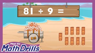 Meet the Math Drills  Division FREE  Preschool Prep Company [upl. by Annayrb]