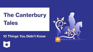 The Canterbury Tales  10 Things You Didnt Know  Geoffrey Chaucer [upl. by Glick]