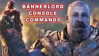 Ultimate Bannerlord Console Commands Guide  Thanos Approved [upl. by Ainahpets]