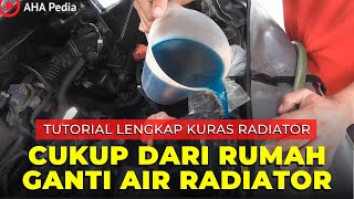 Cara mengganti air radiator mobil dari rumah [upl. by Annahoj]