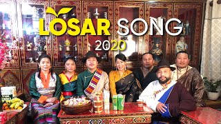 Tibetan Losar Song  ང་ཚོ་བོད་ཀྱི་ལོ་གསར།་ Tsering Gyurmey  Karma Tseten  Various Tibetan Artist [upl. by Acireed]