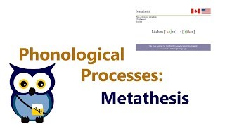 Phonological Processes Metathesis [upl. by Einahets609]