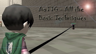 AoTTG All the Basic Techniques Demonstration [upl. by Jordison108]