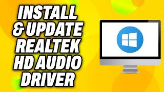 How To Install amp Update Realtek HD Audio Driver on Windows 11 2024  Quick Fix [upl. by Rosario]