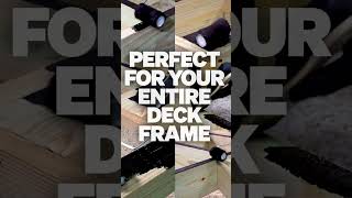 The NEW FastenMaster Deck Frame Coating is perfect for your entire deck frame [upl. by Ydaf]