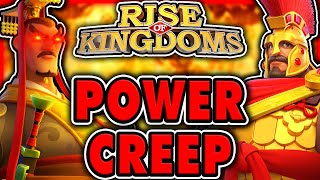 Addressing POWER CREEP in Rise of Kingdoms [upl. by Jerald]