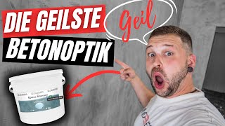 BETONOPTIK ⎜Spachteltechnik  Kreativ ohne Folie 🤙🏼 [upl. by Fariss]