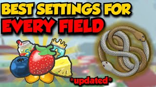 The Best Natro Macro Settings For Every Field UPDATEDRoblox Bee Swarm Simulator [upl. by Askwith]