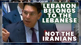 “Lebanon’s Future Lies Beyond Hezbollah’s Grip” Ambassador Danny Danon’s FIRE Speech at UN [upl. by Marchall]