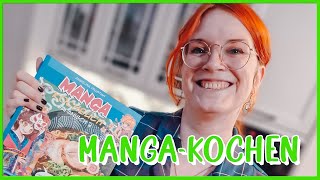 Japanischer Käsekuchen amp Burger  Manga kochen [upl. by Berga]