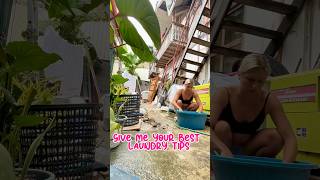 Roast my laundry hand washing…🇵🇭 philippines siargaoisland pinoy filipino provincelife afam [upl. by Goss]