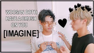 IMAGINE 𝒲𝑜𝑜𝓈𝒶𝓃 𝒷𝑜𝓉𝒽 𝒽𝒶𝓋𝑒 𝒶 𝒸𝓇𝓊𝓈𝒽 𝑜𝓃 𝓎𝑜𝓊 ☂️ [upl. by Kiel]