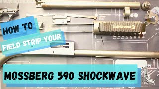 Mossberg 590 Shockwave Field Strip [upl. by Nnylear]