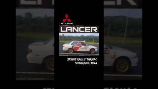 Mitsubishi Lancer di Sprint Rally Semarang 2024 [upl. by Sneve]