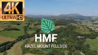 Hazel Mount Fellside Camping  Lake District  Soft Wild Camping  Glamping  DJI Mini 3 Pro [upl. by Marcos746]