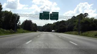 Interstate 295  Virginia Exits 43 to 53 northbound [upl. by Head]