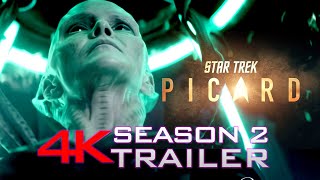 Star Trek Picard Season 2 Trailer ► 4K ◄ quotStar Trek Day Trailerquot  Teaser Clip Promo  2022 [upl. by Kolnick]