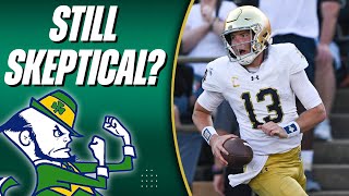 Notre Dame Dominated Purdue But Theres Still Cause For Concern [upl. by Ayek231]