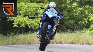 2017 Suzuki GSXR1000 Street Test Review Video  Riders Domain [upl. by Ishmael]