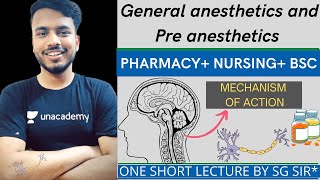 general anesthetics and pre anesthetics  general anesthesia  general anesthesia procedure sgsir [upl. by Llednew19]