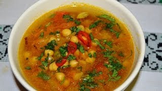 Chick Peas Soup Garbanzo bean Soup recipe [upl. by Orimisac]