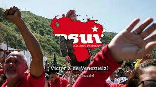 quotChavez Vive La Lucha Siguequot  Venezuelan Socialist Song [upl. by Rez]