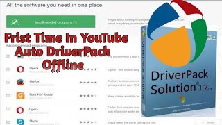 Driverpack Solution Offline Latest Version  Windows 111078XPVISTA 32bit amp 64bit Editions [upl. by Ifok]