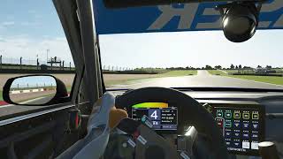 Onboard Lap of Donington Park on rFactor 2 [upl. by Eicam]