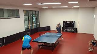 2024 sndtta final div 2 Clement Siu vs Harry He set 2 [upl. by Nycila]