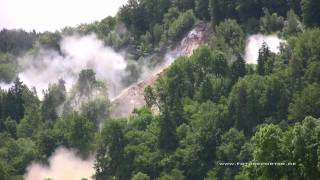 Sprengung des Felsentor bei Etterzhausen Regensburg in HD [upl. by Inaniel]