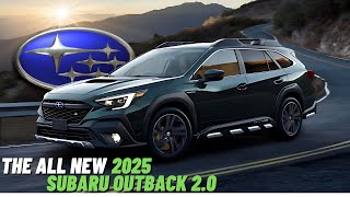 Finally 2025 Subaru Outback Hybrid Hits The Roads  Official Details And Performance Review [upl. by Demb]