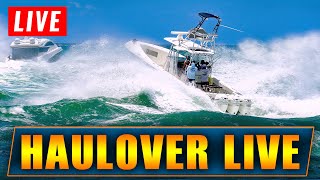 HAULOVER INLET LIVESTREAM WITH WAVY BOATS   HAULOVER BOATS [upl. by Lombard212]